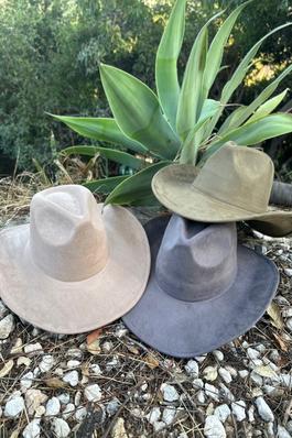 Best seller Vegan suede cattleman cowboy hat