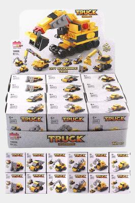 12PCS - Kids Truck Lego Building Block Toys