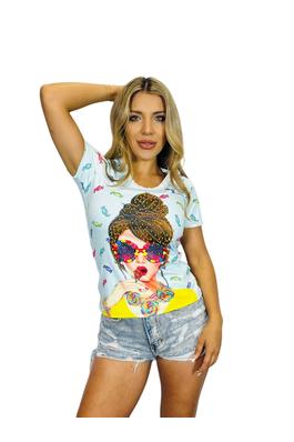 Sweet Retro Femme Graphic T-Shirt Top