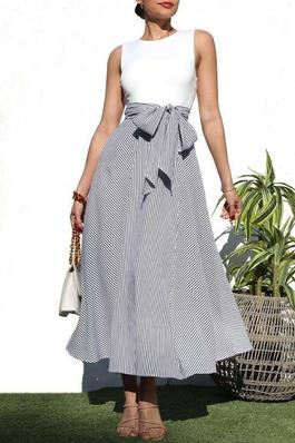 Elegant Essentials Sleeveless Midi Dress