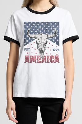 Western 4th Of July Graphic Tee