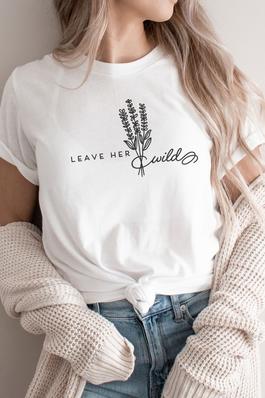 Leave Her Wild Graphic Tee