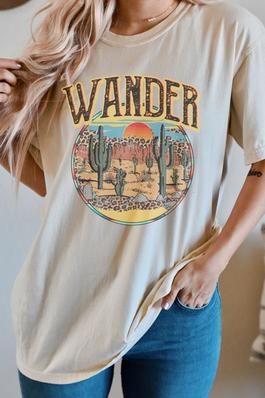 Wander Desert Comfort Colors Graphic Tee