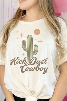 Kick Dust Cowboy Comfort Colors Graphic Tee
