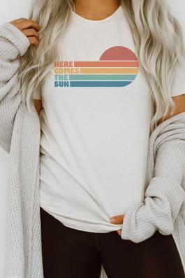 Here Comes The Sun Vintage Graphic Tee