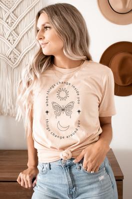 When Things Change Inside You Graphic Tee