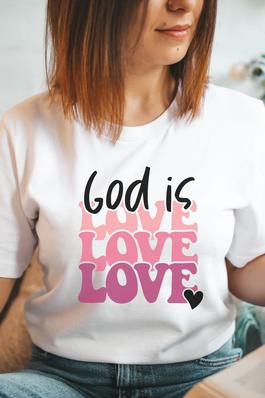 God Is Love Graphic Tee