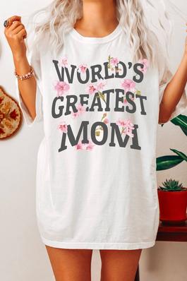 World's Greatest Mom Comfort Colors Graphic Tee
