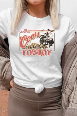 The Coors Cowboy Graphic Tee