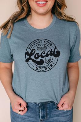 Support Your Local Brewery Graphic Tee