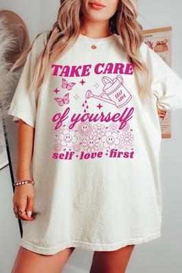 Take Care of Yourself Comfort Colors Graphic Tee