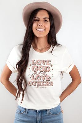 Love God and Others Graphic Tee