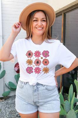 Floral Summertiime Graphic Tee