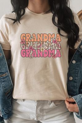 Grandma Floral Graphic Tee