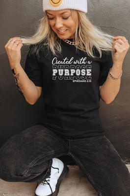 Created with a Purpose Graphic Tee