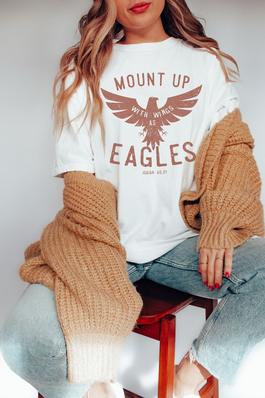 Mount Up With Wings Plus Size Comfort Colors Tee