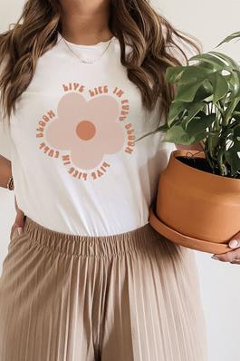 Life in Full Bloom Graphic Tee