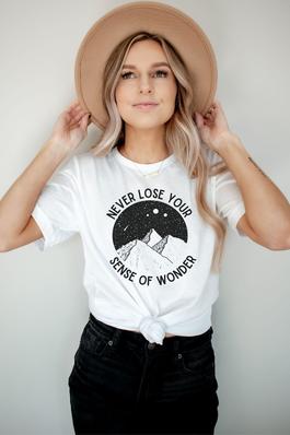 Never Lose Your Wonder Graphic Tee