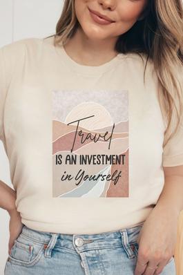 Travel is an Investment Graphic Tee