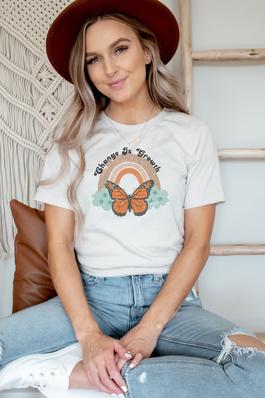 Change is Growth Graphic Tee
