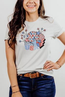 USA 4th of July Graphic Tee
