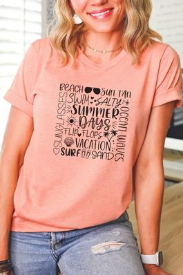 Summer Things Graphic Tee