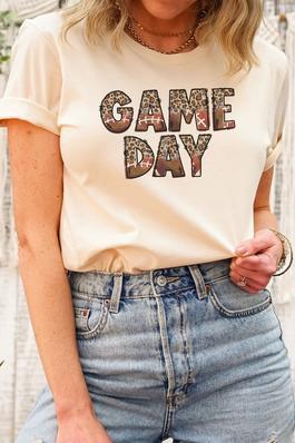 Football Game Day Graphic Tee