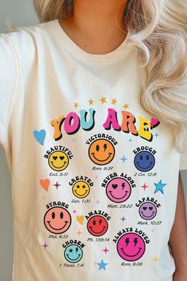 You Are Positive Things Comfort Colors Graphic Tee