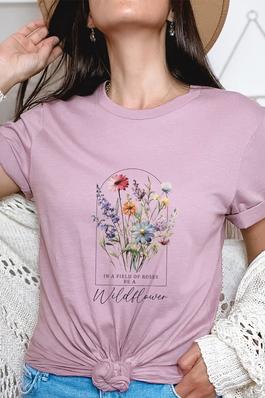 Be A Wildflower Graphic Tee