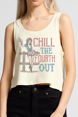 Chill The 4th Out Tank Top