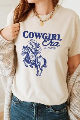 Cowgirl Era, UNISEX Round Neck T-Shirt