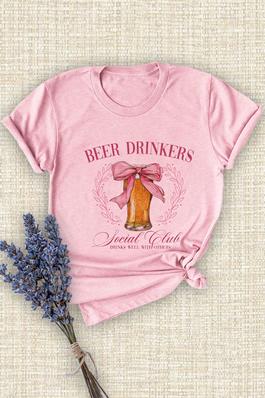 Beer Drinkers , UNISEX Round Neck  T-Shirt