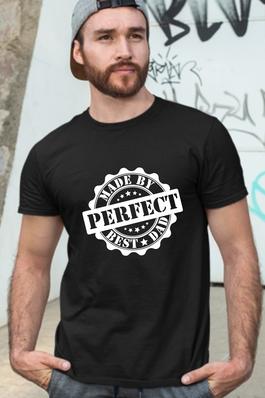 PERFECT BEST DAD GRAPHIC MENS TEE