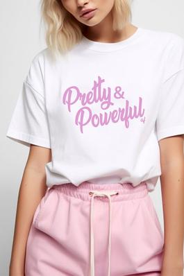 PRETTY & POWERFUL OF GRAPHIC TEE