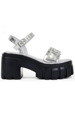 WOMEN BUCKLED STRAP PLATFORM CHUNKY SANDALS WILLOW
