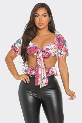 PRINTED CUT OUT TOP