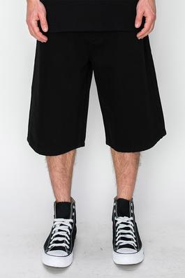 DS2099 - OPEN / Baggy Fit Denim Shorts