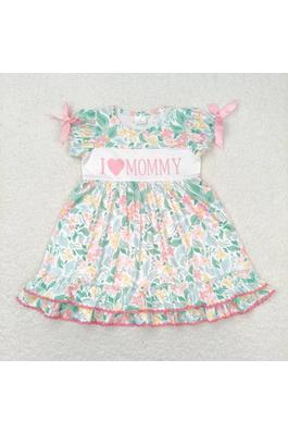 mothers Day love mom girl dress