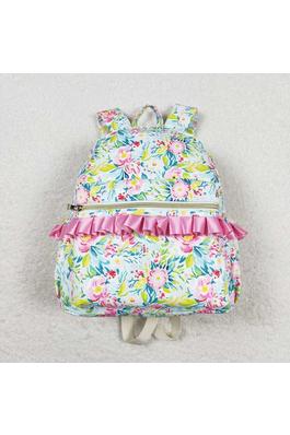 flower backpack school girl bag