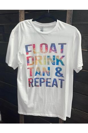 Float drink tan repeat