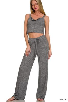 TANK TOP AND WIDE PANTS SET