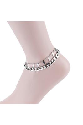 TWO CHAIN ANKLET 