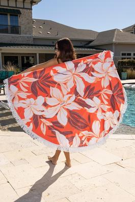 The Ruby Oversized Beach Towel 