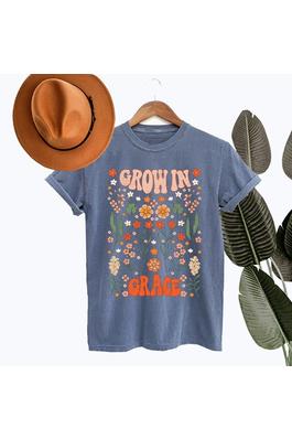 GROW IN GRACE GRAPHIC T SHIRT