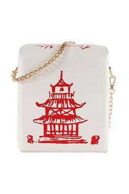 TAKE OUT LUNCH BOX CROSSBODY BAG