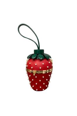 Strawberry shaped ladies unique personality bag