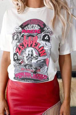 LED ZEPPELIN ELECTRIC MAGIC GRAPHIC TEE