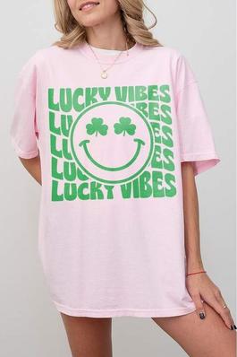 LUCKY VIBES ST PATRICK S COMFORT COLORS