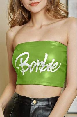 SYNTHETIC LEATHER TUBE TOP