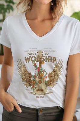 Made To Worship Unisex V NeckTShirt